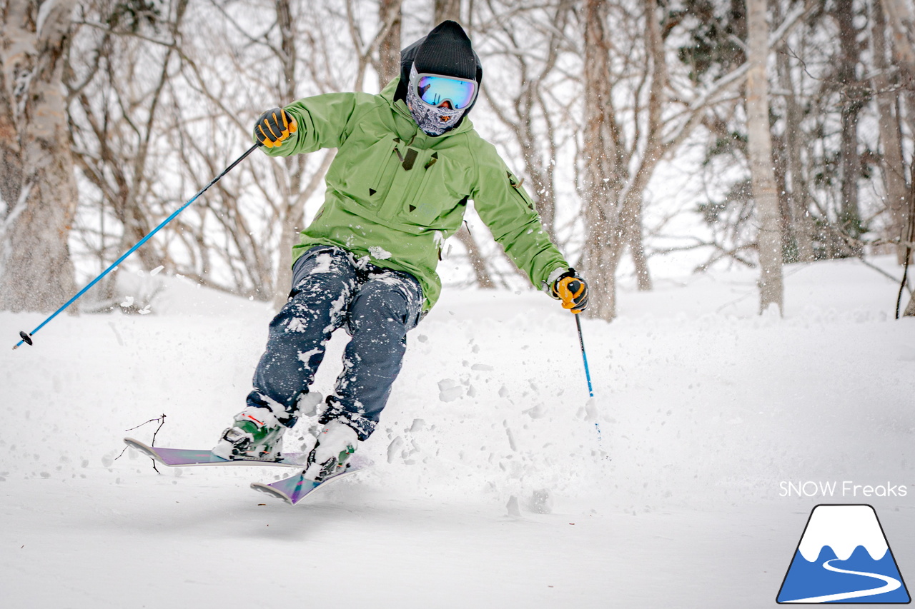 サッポロテイネ｜今シーズンは春セッション！プロスキーヤー・谷藤昌司さんと滑る１日。まさかのパウダー？！